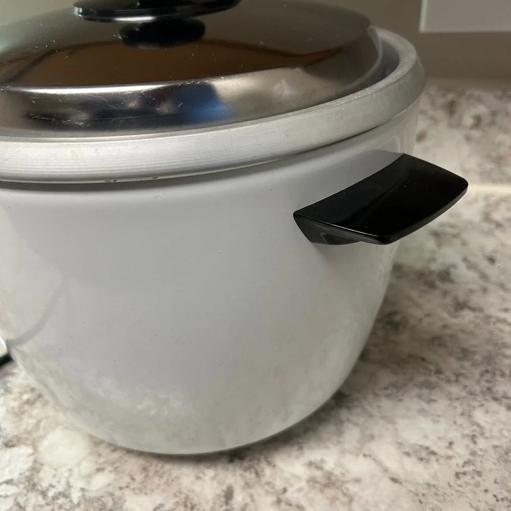 Panasonic Rice Cooker 10-Cup White Rice-O-Mat SR-18FH Steamer Keep Warm